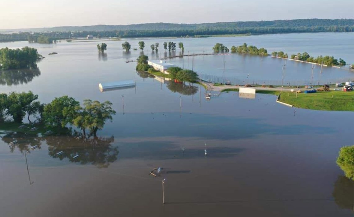 Lakeside-flooded