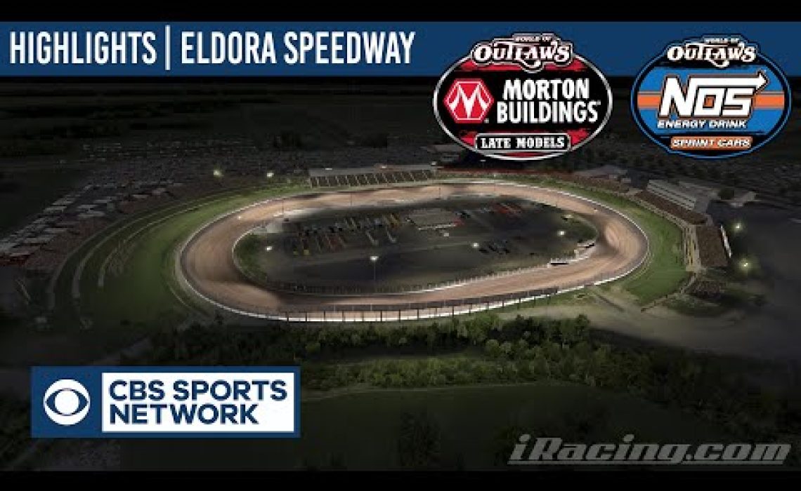CBS Sports Network World of Outlaws Eldora Speedway April 28th, 2020 | HIGHLIGHTS