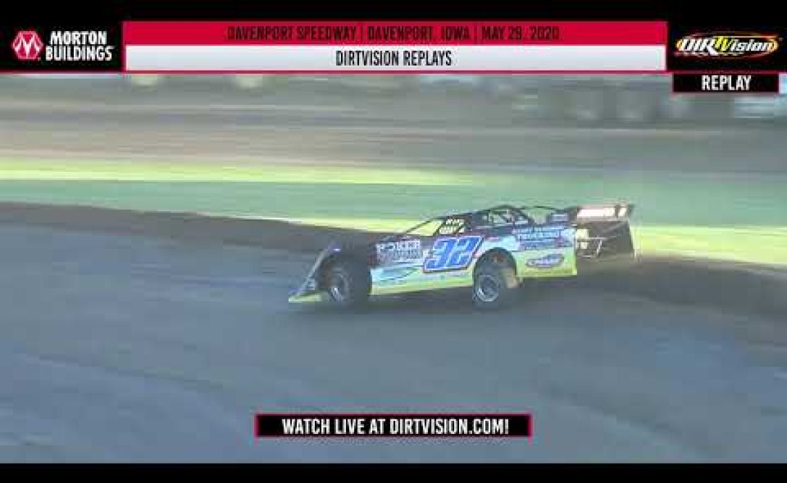 DIRTVISION REPLAYS | Davenport Speedway May 29, 2020