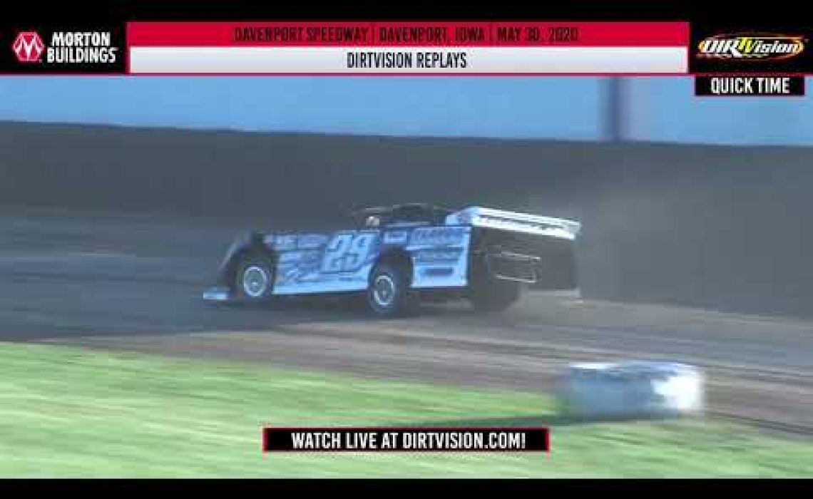 DIRTVISION REPLAYS | Davenport Speedway May 30, 2020