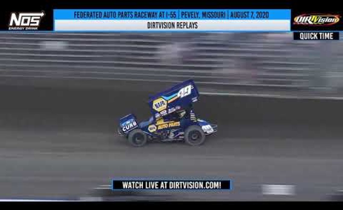DIRTVISION REPLAYS | Federated Auto Parts Raceway at I-55 August 7, 2020