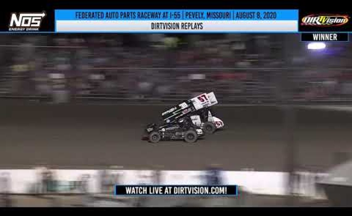 DIRTVISION REPLAYS | Federated Auto Parts Raceway at I-55 August 8, 2020