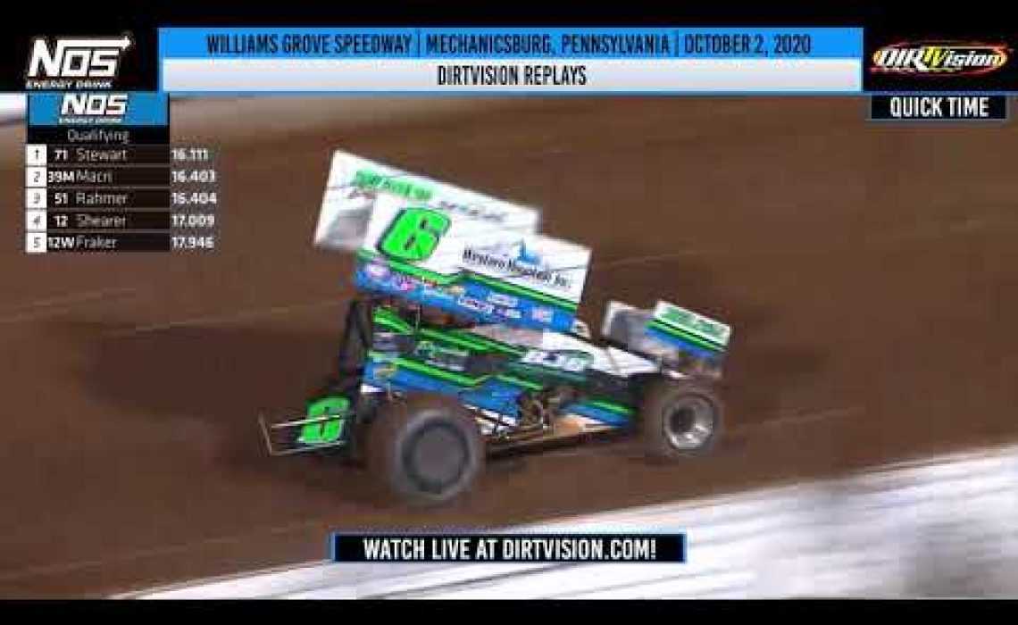 DIRTVISION REPLAYS | Williams Grove Speedway October 2, 2020