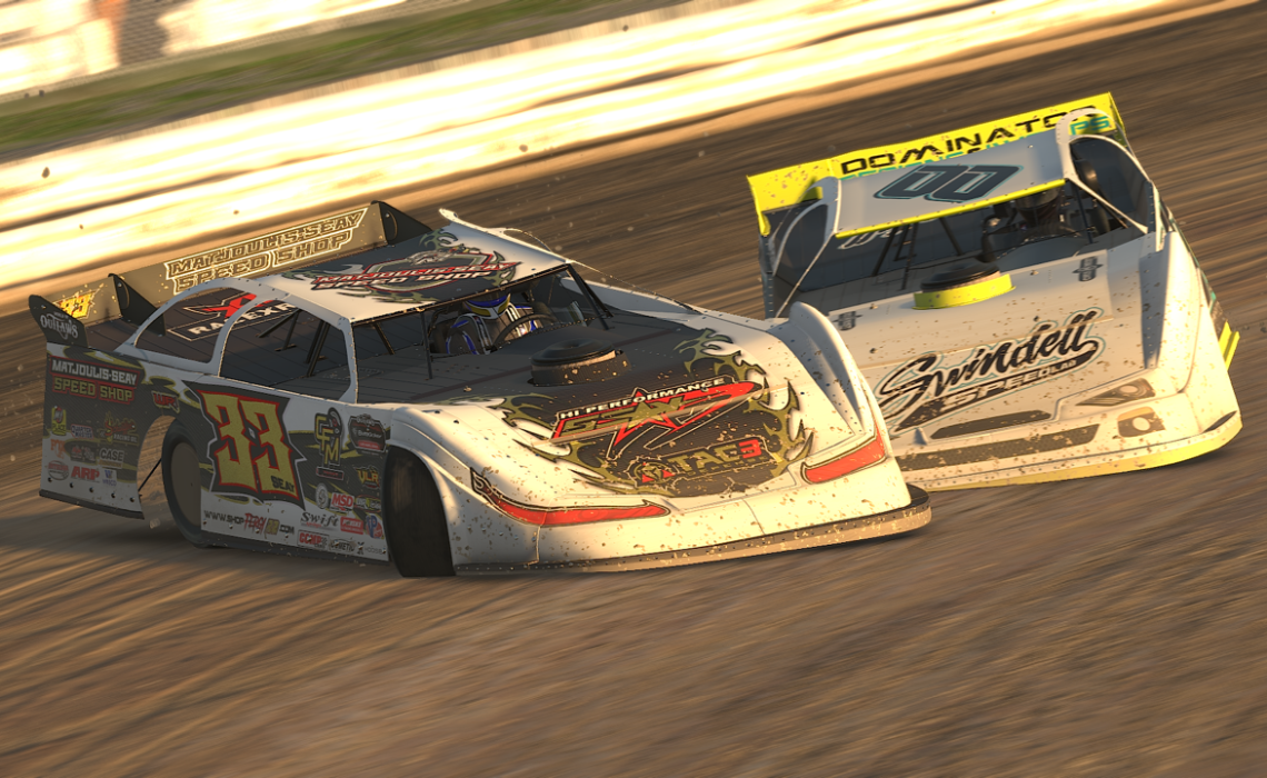 Seay Back on Top After Dramatic iRacing World of Outlaws Late Model