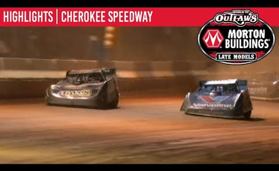 World of Outlaws Morton Buildings Late Models Cherokee Speedway October 2, 2020 | HIGHLIGHTS