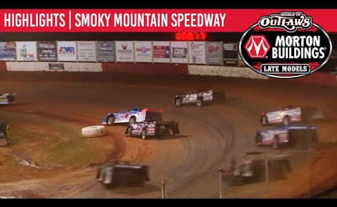 World of Outlaws Morton Buildings Late Models Smoky Mountain Speedway, March 7, 2020 | HIGHLIGHTS