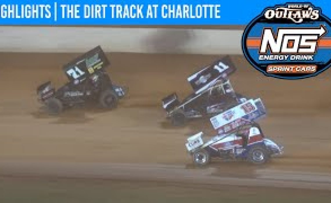 World of Outlaws NOS Energy Drink Sprint Cars Dirt Track at Charlotte November 6, 2020 | HIGHLIGHTS