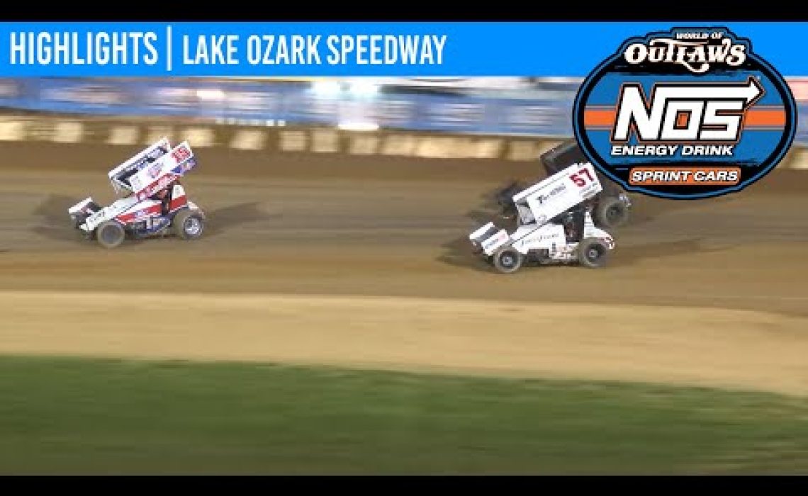 World of Outlaws NOS Energy Drink Sprint Cars Lake Ozark Speedway, May 30, 2020 | HIGHLIGHTS