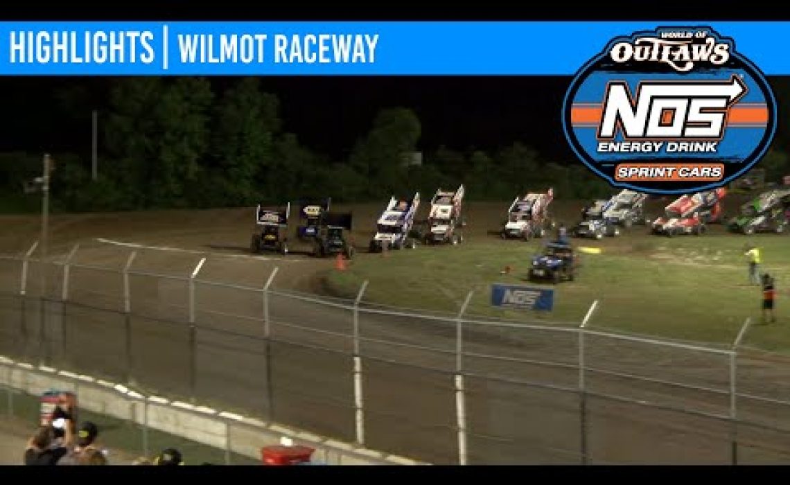 World of Outlaws NOS Energy Drink Sprint Cars Wilmot Raceway, July 11, 2020 | HIGHLIGHTS